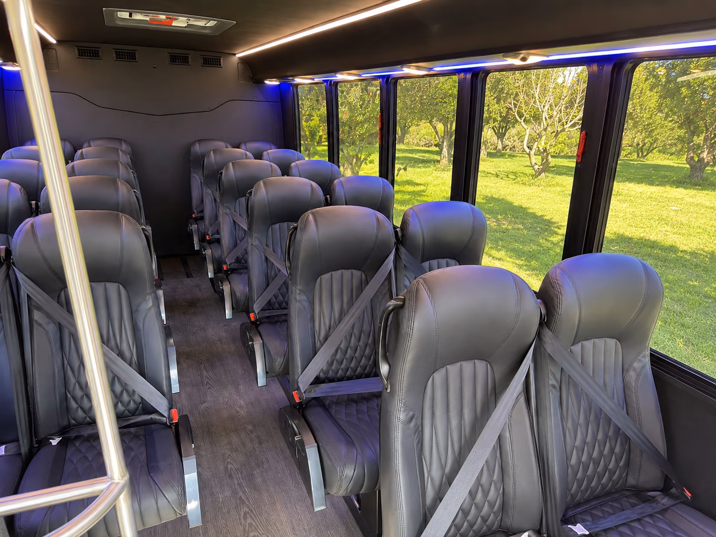 bossier city prom transportation onboard seating