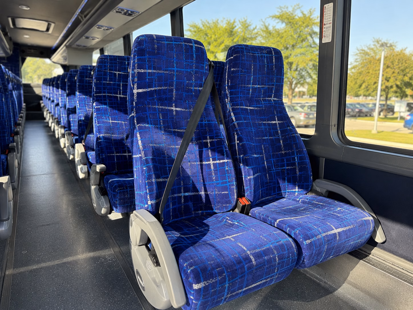 bossier city wedding transportation onboard seating