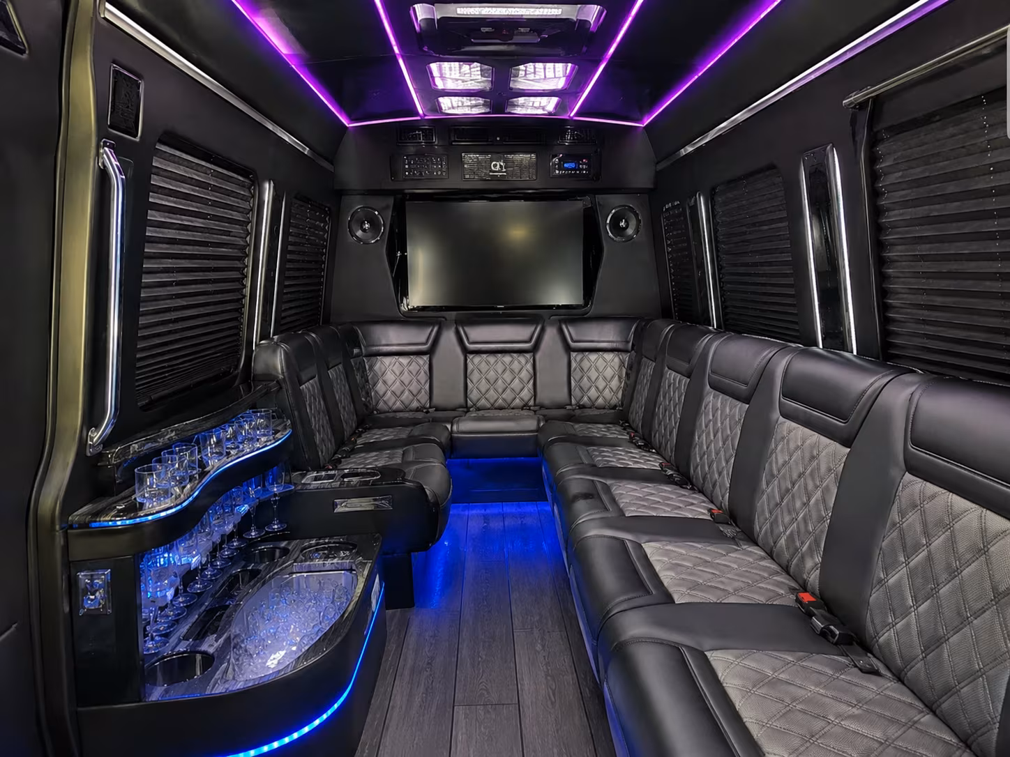 bus rental options for bossier city trips