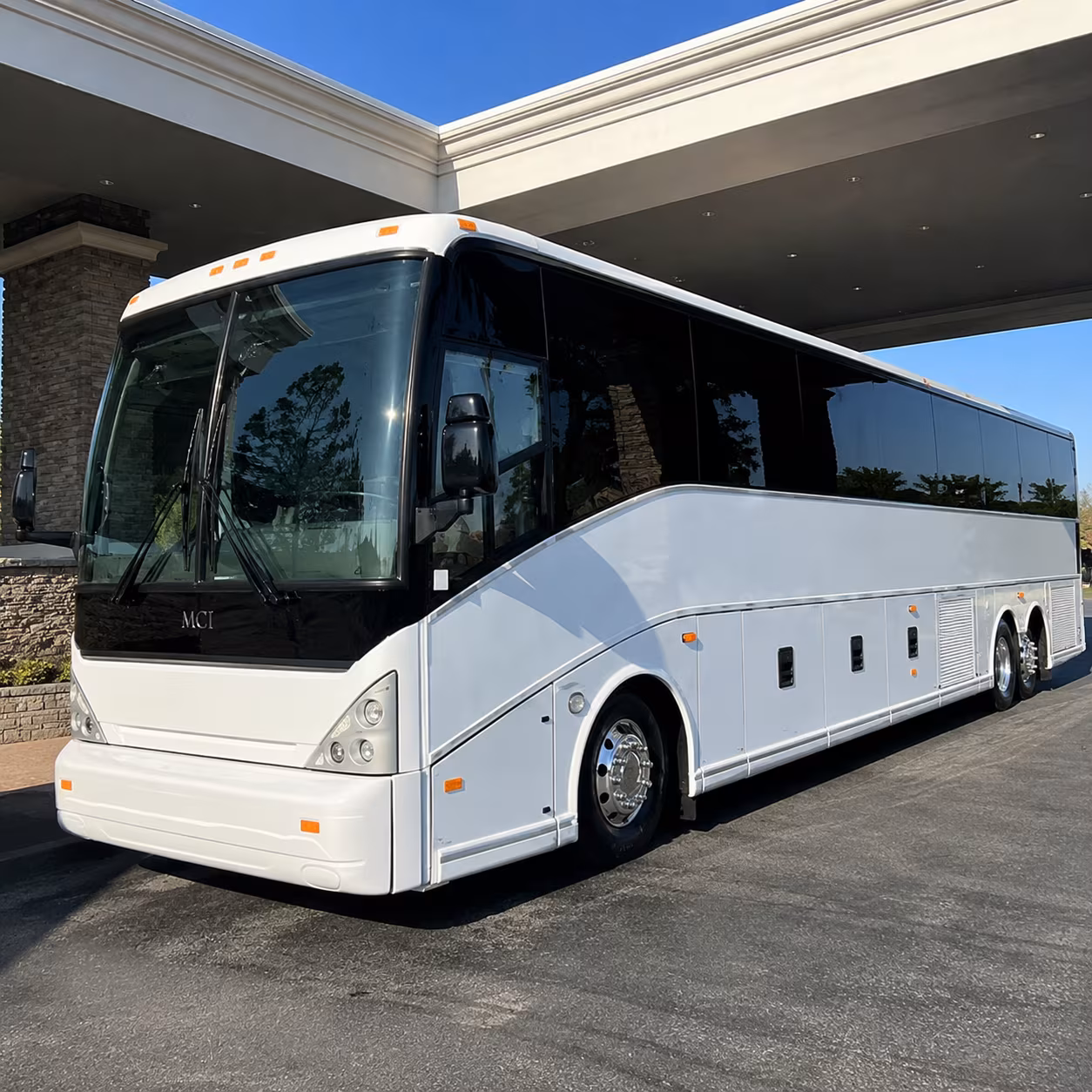 marshall charter bus