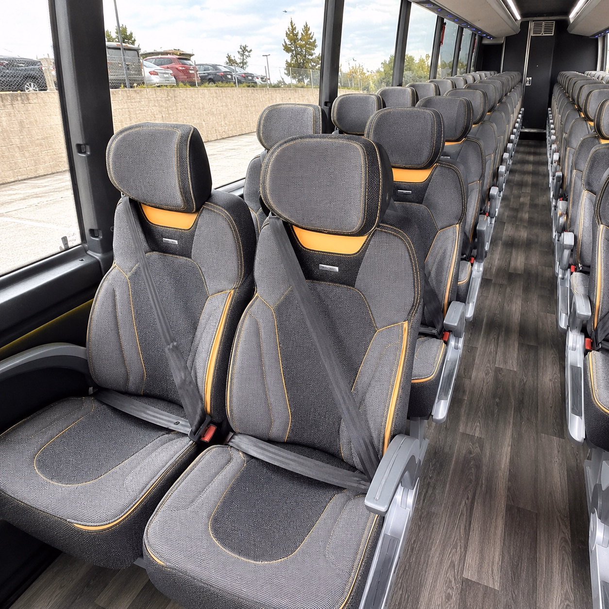 monroe ride to the game in comfort with a monroe charter bus