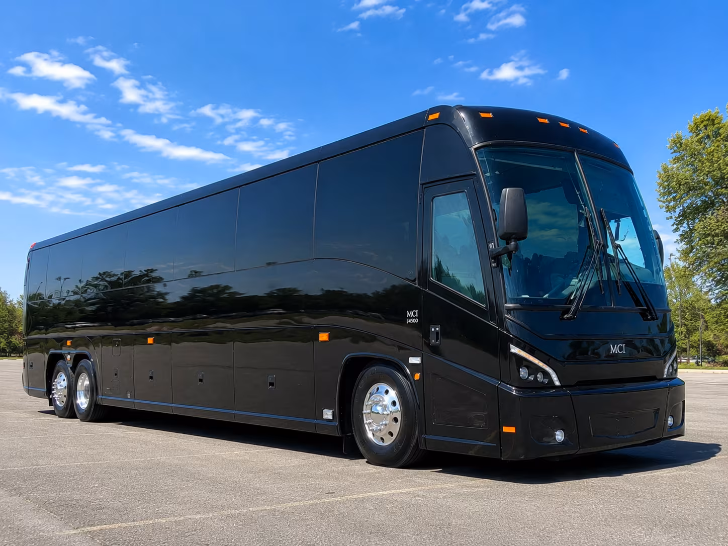 ruston charter bus rental exterior