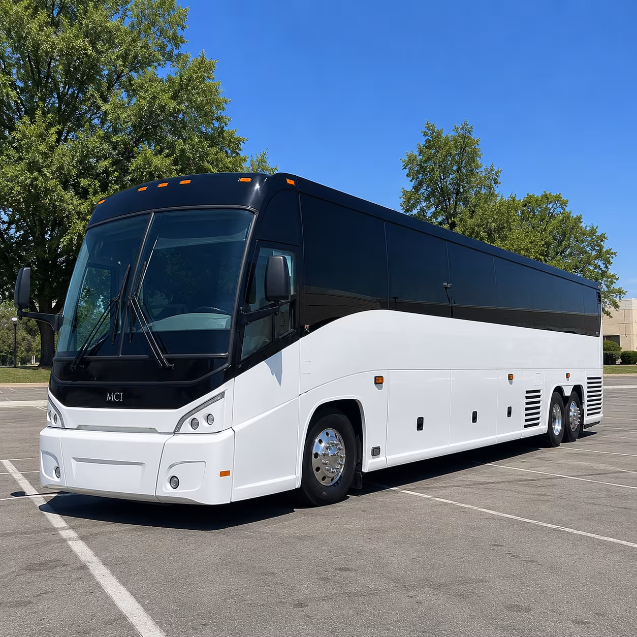 ruston charter bus rental fleet