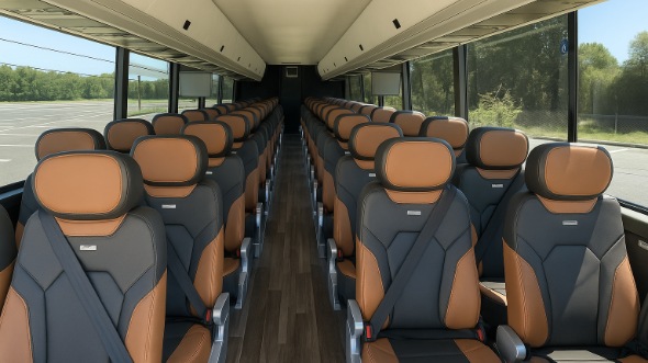bossier city 50 passenger charter bus rental
