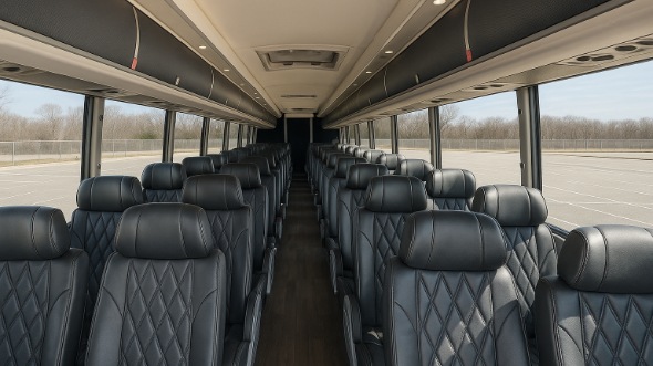bossier city 55 passenger charter bus rental