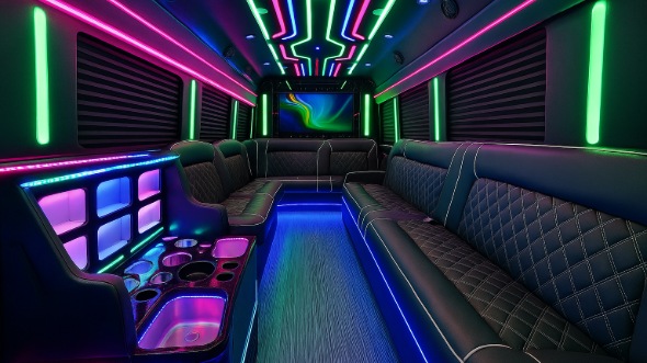bossier city party bus rental inside