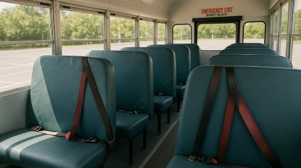 bossier city school bus rental inside
