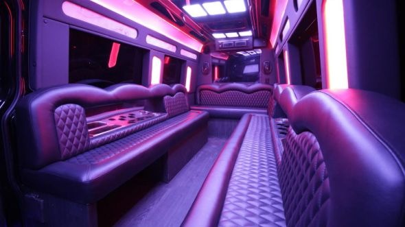 bossier city sprinter limo rental inside